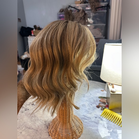 Raquel Welch Bella Vida Shaded Sand 100% Handtied HF Wig Lacefront MonoTop - Picture 13 of 15